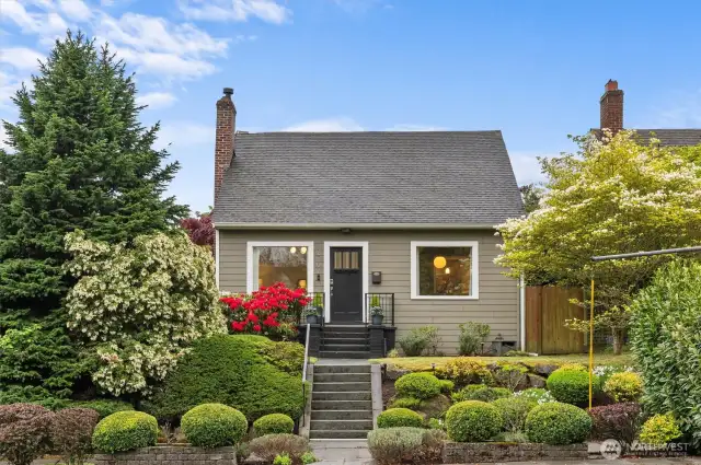 With charm of the 1920s, the home has been modernized with thoughtful updates for today’s lifestyle (smart light switches, gas fireplace, multi-zone heat pumps, radiant floor heated bathrooms, whole home in-duct air purifier).