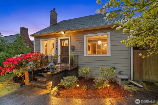 4br, 2.75ba beautifully maintained 3 story residence features memorable touches throughout.