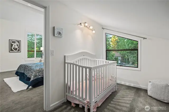 Adjoining Nursery or office nook