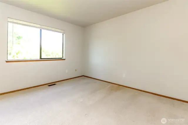 Upper level primary bedroom