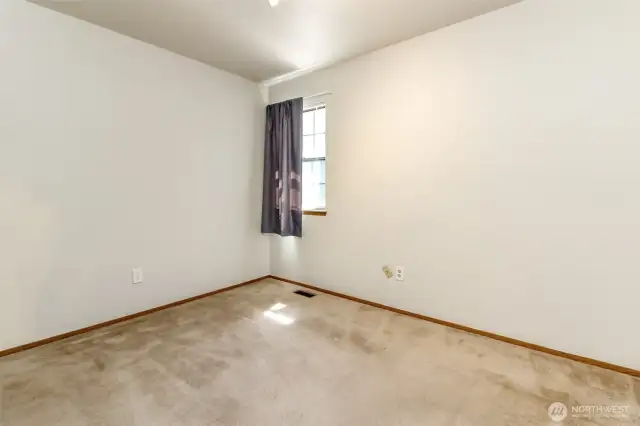 Lower level 4th bedroom or office/flex space