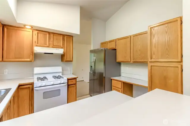 Kitchen with plenty of counter/prep space