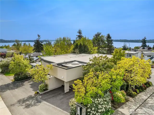 Professionally landscaped for year round enjoyment.