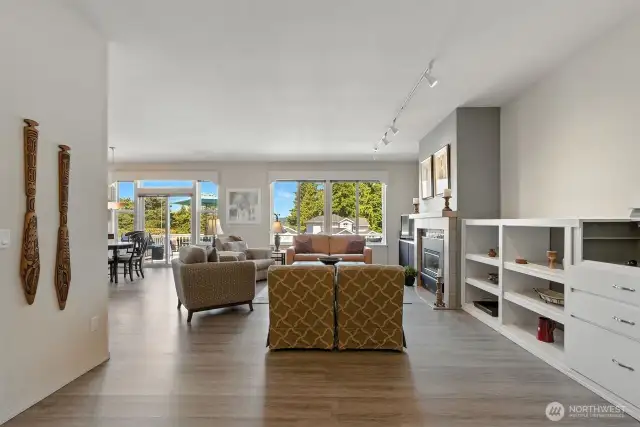 Elegant one level home with welcoming entry!