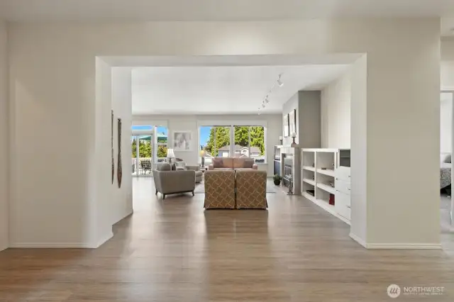 Elegant one level home with welcoming entry!