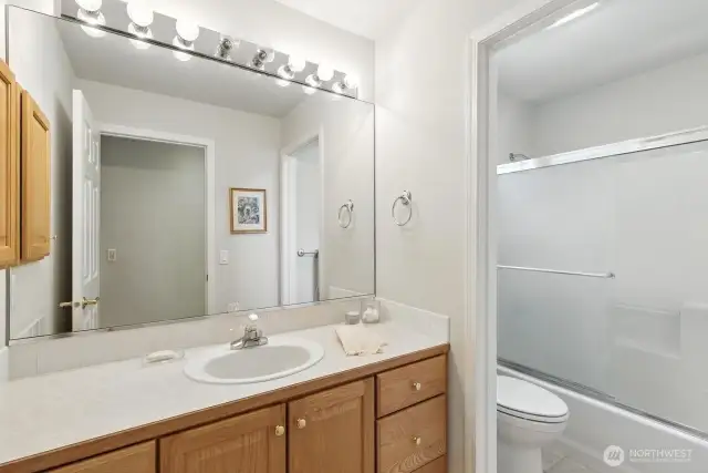 Full bath #2 - perfectly located adjacent to guest bedroom!