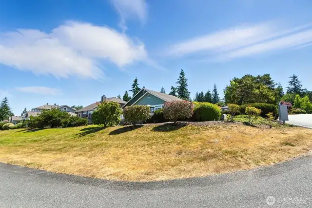 Ideally located on a Very spacious corner lot!