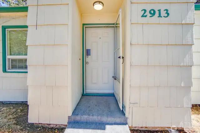 Front door