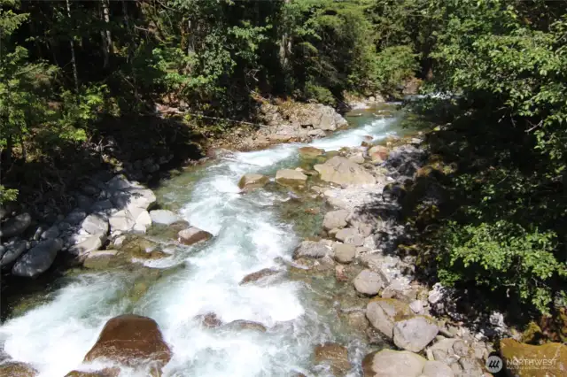 Beautiful Money Creek. Tons of hikes, streams, lakes & back country to explore!