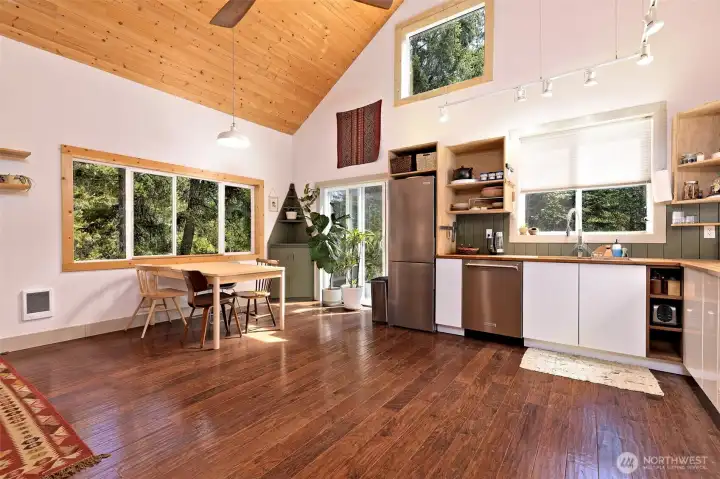 The floors are beautiful