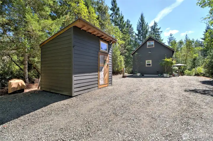 Great tool and storage shed.
