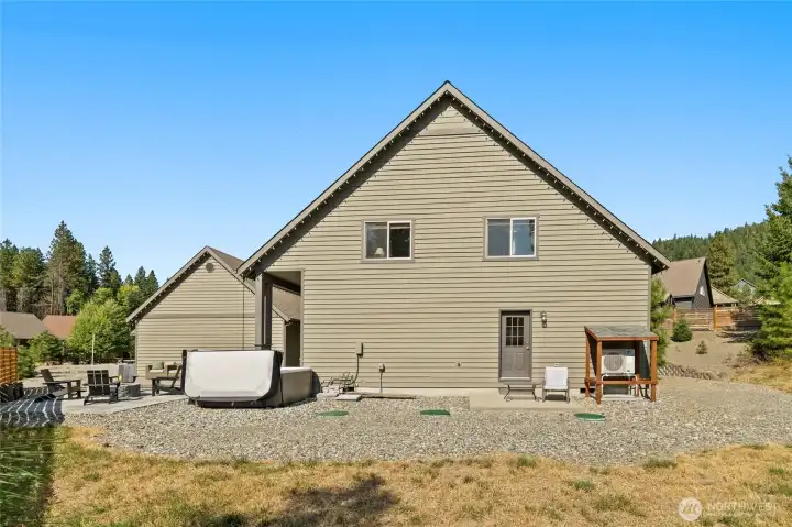 Back of home view