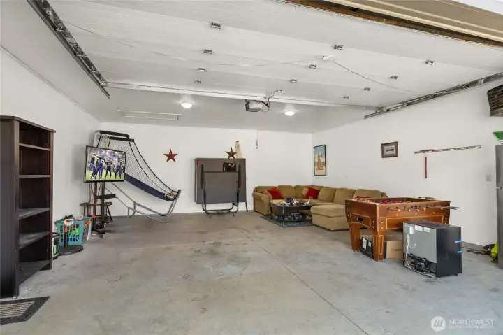 Two car garage