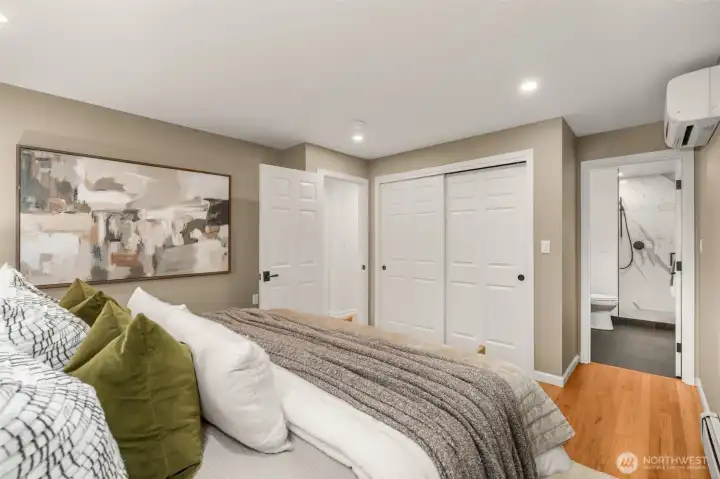 Another view of the Primary looking towards the Primary Bath-