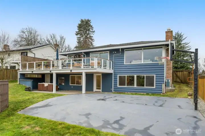 Looking back towards the home- spaces for everyone!