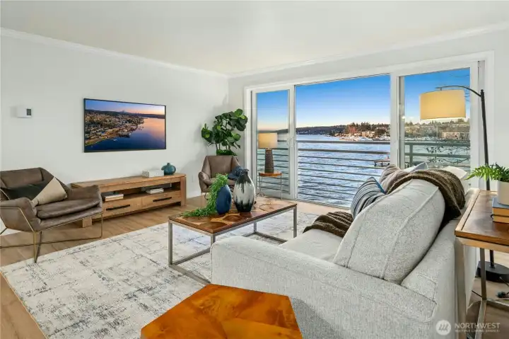 Come expereicence what it's like to live on the water. The sounds of the waves and sunsets are exceptional!