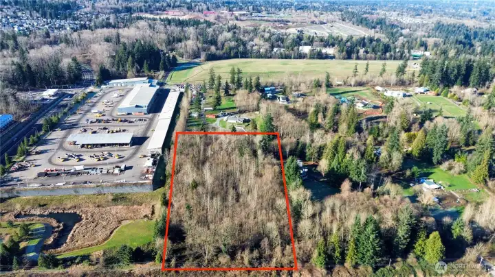 Lot lines approximate.