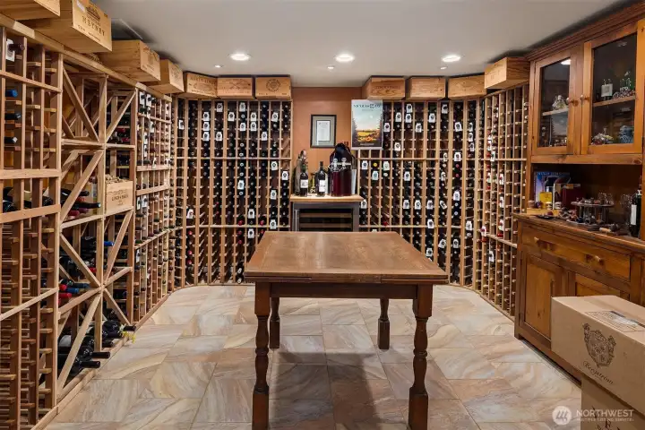 Expansive wine seller