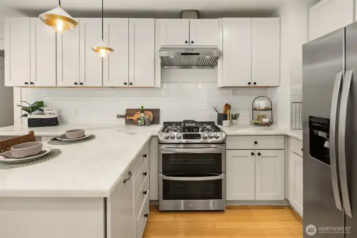 Gas cooking, it's the best!