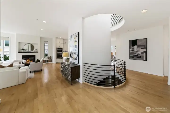 hallway from entrance