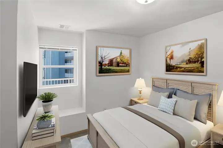 2nd bedroom *virtually staged