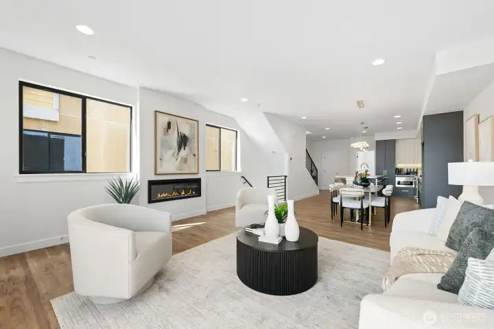Gas fireplace Gas fireplace