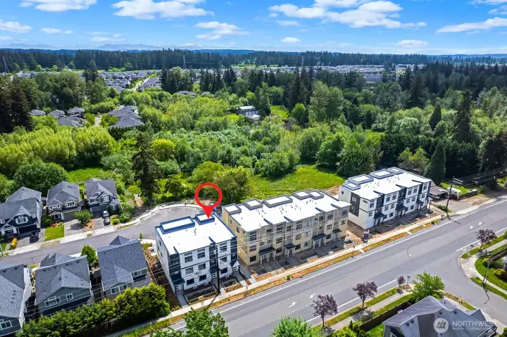Drone shot facing southeast Drone shot facing southeast