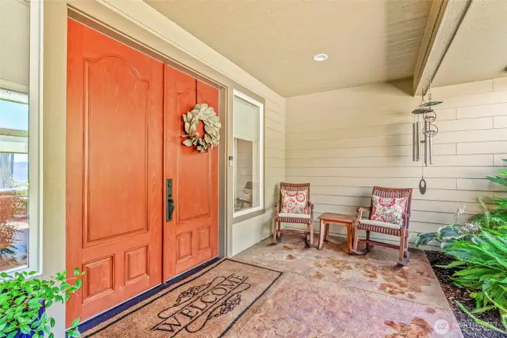 Front porch.