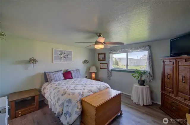 Primary bedroom on the main house
