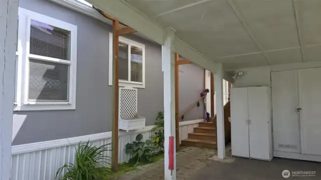 carport with storage