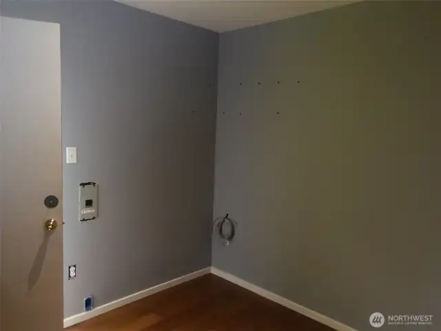 Finished room in shed