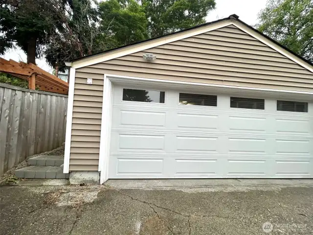 2 car garage