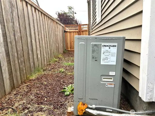 heat pump for main level and lower level