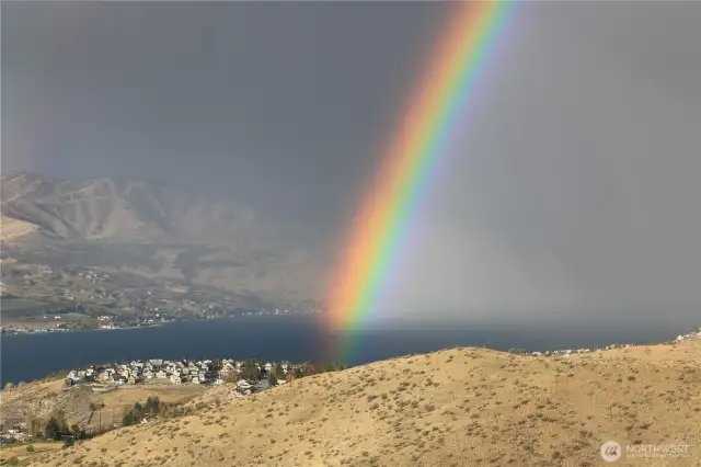 Dreams do come true, follow the rainbow straight up high on a beautiful hill up Shooting Star Lane!