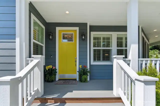 Inviting entrance!