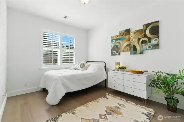 The 3rd bedroom offers tons of natural light!