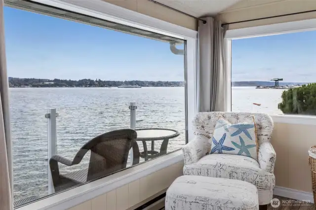 Great place to read a book and enjoy your favorite beverage