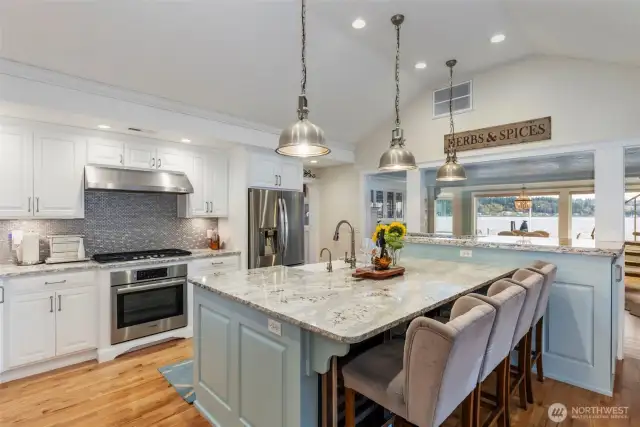 Kitchen with lots of counter space