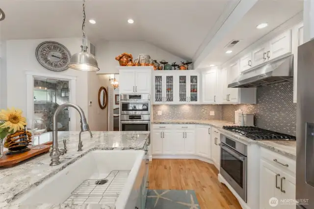 All upgrades in this beautiful kitchen
