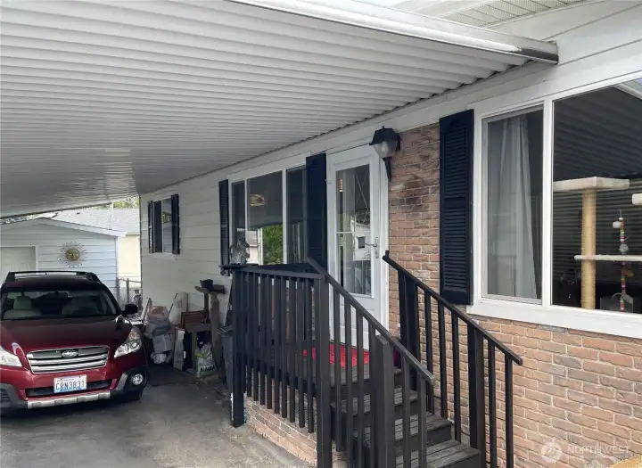Front entryway.