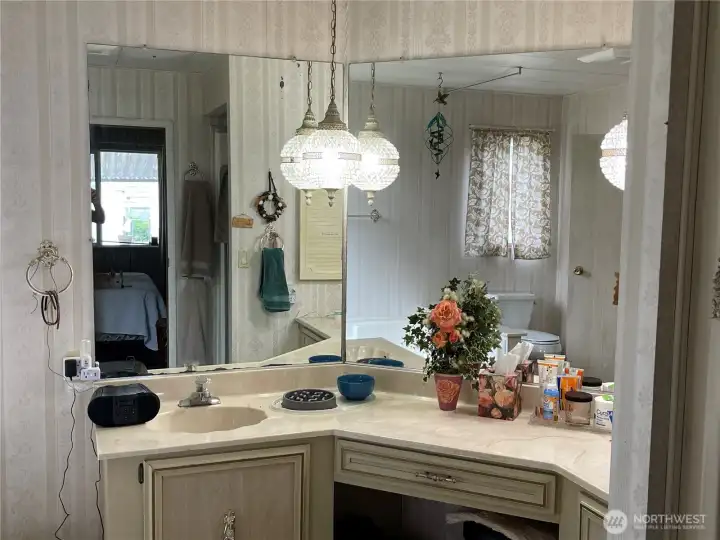 Master Bath vanity.