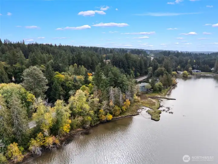 Arial Southern View Vacant Land Waterfront Arial Southern View Vacant Land Waterfront