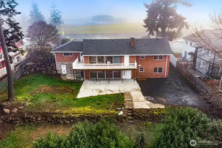 Large lot offers many options and future potential.