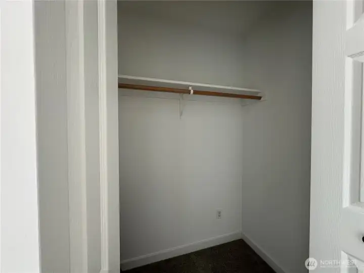 Primary closet