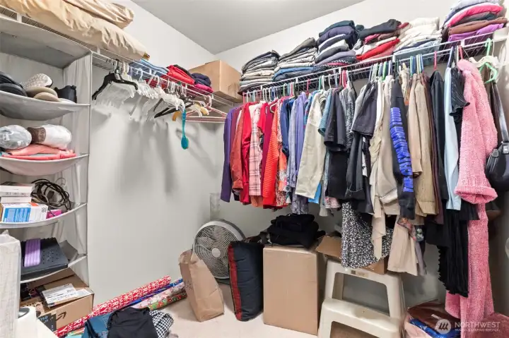 Walk in closet