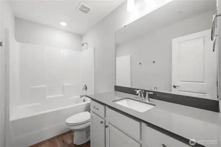 Fresh, modern finishes create a bright and comfortable space.