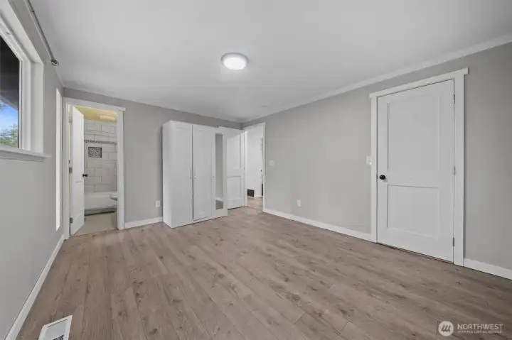 Primary with full Bathroom.