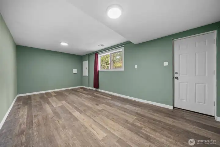 Office or flex space downstairs.