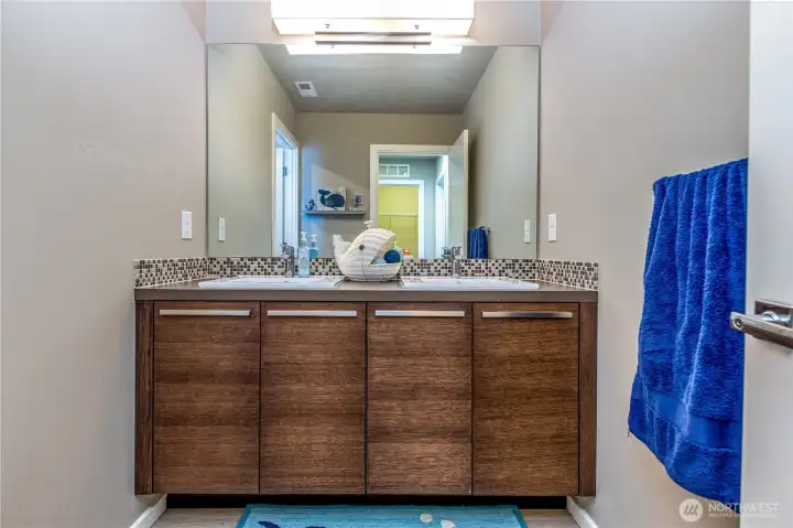Upstairs bathroom