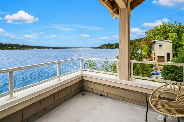 Third floor balcony